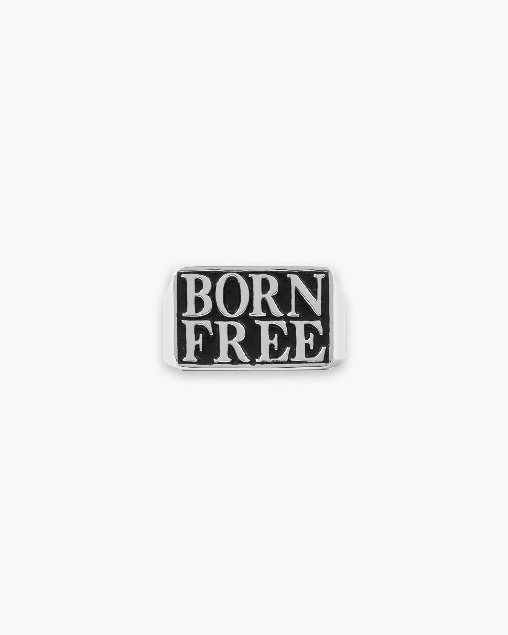 BORN FREE SCRIPT RING